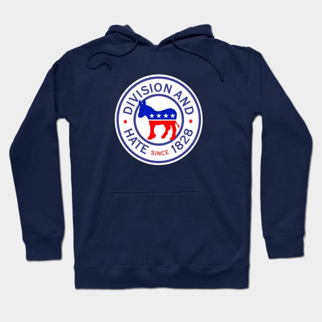 Democratic Party Hoodie by Tom Stiglich Cartoons